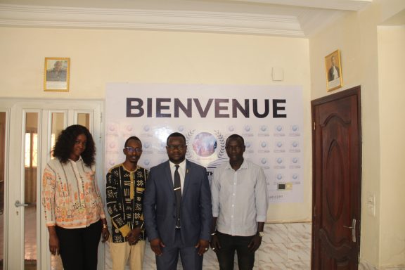 L'équipe Institut Thales AFRIQUE et DR SANE 