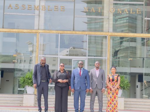 l'ITA recu à l'Assemblée nationale du Sénégal avec les auditeurs guinéens