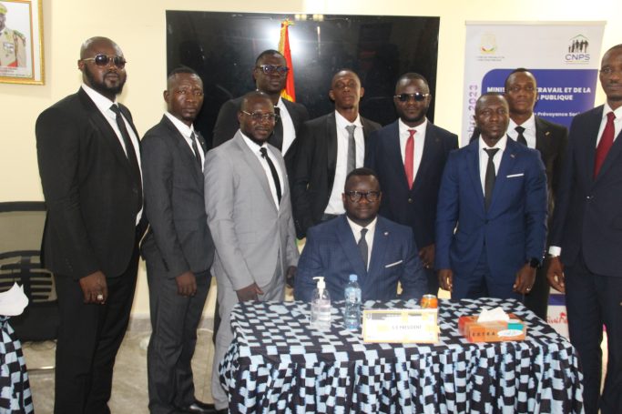 Avec des auditeurs Guinéens 